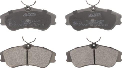 ABE C1C031ABE - Brake Pad Set, disc brake www.autospares.lv