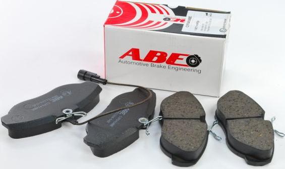 ABE C1F041ABE - Bremžu uzliku kompl., Disku bremzes www.autospares.lv