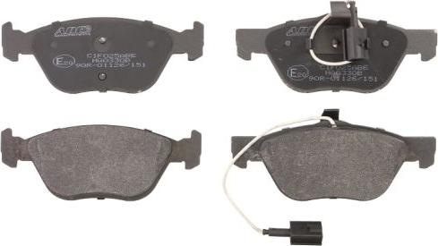 ABE C1F025ABE - Brake Pad Set, disc brake www.autospares.lv