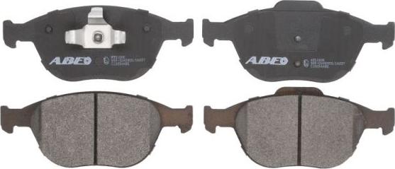 ABE C1G054ABE - Тормозные колодки, дисковые, комплект www.autospares.lv