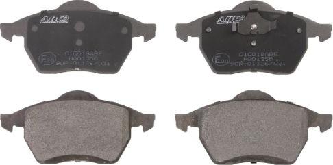 ABE C1G019ABE - Brake Pad Set, disc brake www.autospares.lv