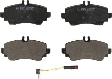 ABE C1M030ABE - Brake Pad Set, disc brake autospares.lv