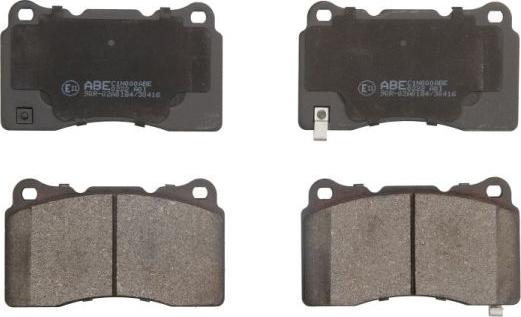 ABE C1N000ABE - Brake Pad Set, disc brake www.autospares.lv