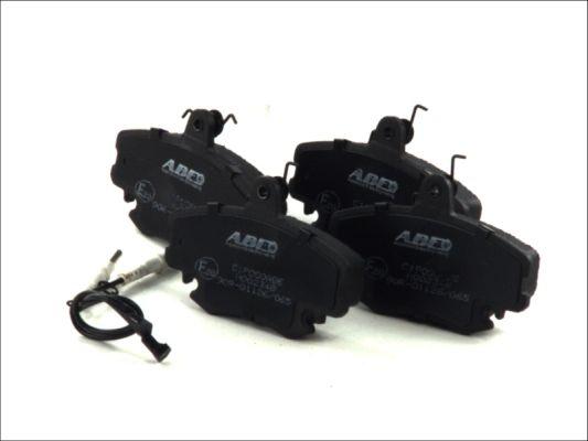 ABE C1P000ABE - Тормозные колодки, дисковые, комплект www.autospares.lv