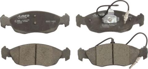 ABE C1P019ABE - Brake Pad Set, disc brake www.autospares.lv