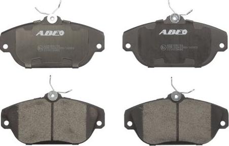 ABE C1V018ABE - Bremžu uzliku kompl., Disku bremzes www.autospares.lv