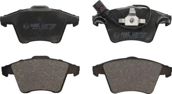 ABE C1W045ABE - Brake Pad Set, disc brake www.autospares.lv