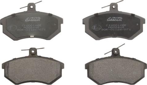 ABE C1W001ABE - Brake Pad Set, disc brake www.autospares.lv