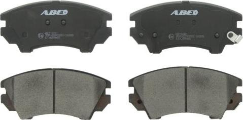 ABE C1X039ABE - Brake Pad Set, disc brake www.autospares.lv