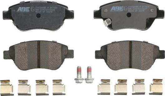 ABE C1X034ABE-P - Bremžu uzliku kompl., Disku bremzes www.autospares.lv