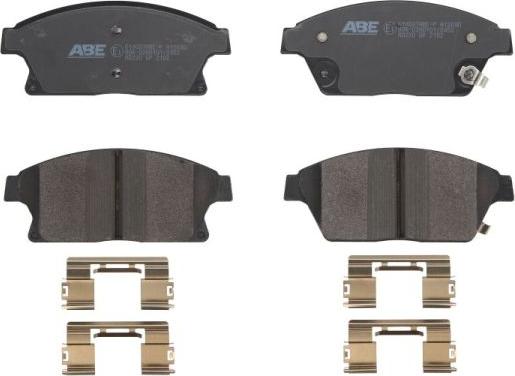 ABE C1X037ABE-P - Bremžu uzliku kompl., Disku bremzes www.autospares.lv