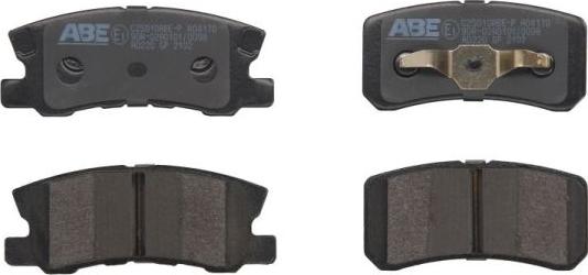 ABE C25010ABE-P - Bremžu uzliku kompl., Disku bremzes www.autospares.lv