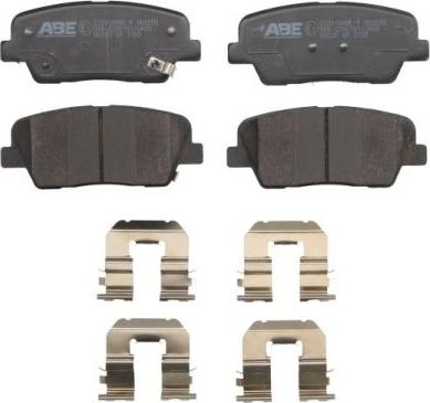 ABE C20316ABE-P - Bremžu uzliku kompl., Disku bremzes www.autospares.lv