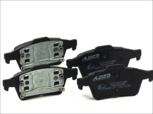 ABE C21041ABE - Тормозные колодки, дисковые, комплект www.autospares.lv