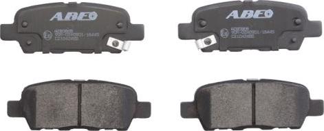 ABE C21042ABE - Brake Pad Set, disc brake www.autospares.lv