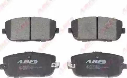 ABE C23013ABE - Bremžu uzliku kompl., Disku bremzes www.autospares.lv