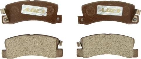 ABE C22005ABE - Brake Pad Set, disc brake www.autospares.lv