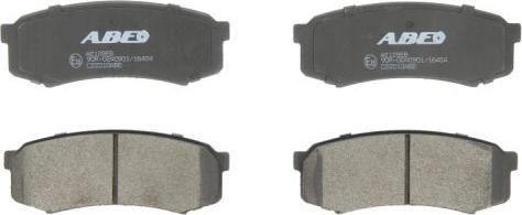 ABE C22010ABE - Brake Pad Set, disc brake www.autospares.lv