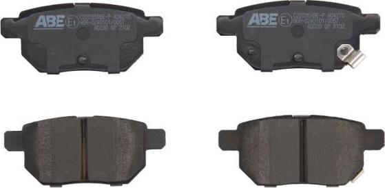 ABE C22035ABE-P - Bremžu uzliku kompl., Disku bremzes www.autospares.lv