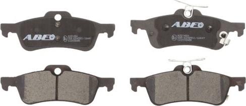 ABE C22038ABE - Brake Pad Set, disc brake www.autospares.lv