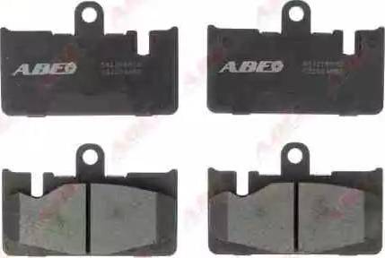 ABE C22024ABE - Bremžu uzliku kompl., Disku bremzes www.autospares.lv