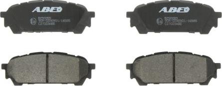 ABE C27003ABE - Brake Pad Set, disc brake www.autospares.lv