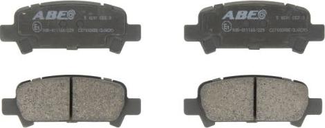 ABE C27002ABE - Brake Pad Set, disc brake www.autospares.lv