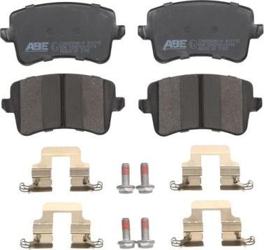 ABE C2A005ABE-P - Bremžu uzliku kompl., Disku bremzes www.autospares.lv