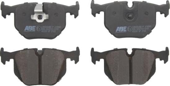 ABE C2B005ABE-P - Brake Pad Set, disc brake www.autospares.lv