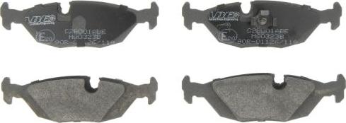 ABE C2B001ABE - Brake Pad Set, disc brake www.autospares.lv