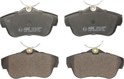 ABE C2C012ABE - Brake Pad Set, disc brake www.autospares.lv