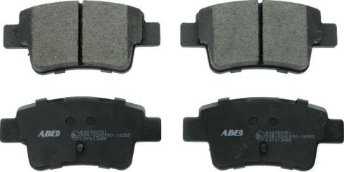 ABE C2F013ABE - Тормозные колодки, дисковые, комплект www.autospares.lv