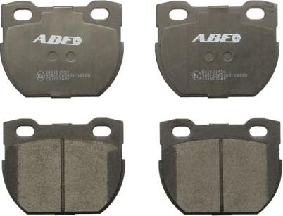 ABE C2I002ABE - Bremžu uzliku kompl., Disku bremzes www.autospares.lv