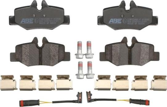 ABE C2M025ABE-P - Bremžu uzliku kompl., Disku bremzes www.autospares.lv