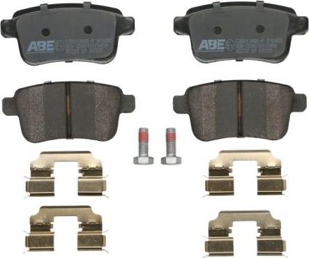 ABE C2R012ABE-P - Bremžu uzliku kompl., Disku bremzes www.autospares.lv