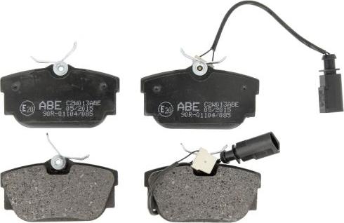 ABE C2W013ABE - Brake Pad Set, disc brake www.autospares.lv