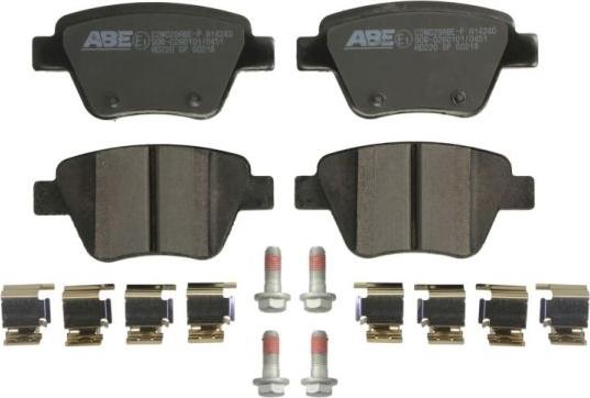 ABE C2W029ABE-P - Bremžu uzliku kompl., Disku bremzes www.autospares.lv