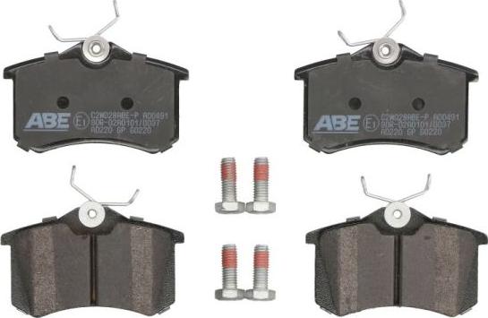 ABE C2W028ABE-P - Bremžu uzliku kompl., Disku bremzes www.autospares.lv