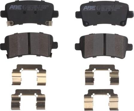 ABE C2X015ABE-P - Bremžu uzliku kompl., Disku bremzes www.autospares.lv