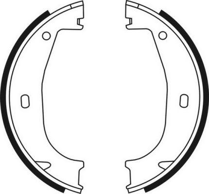 ABE CRB001ABE - Brake Shoe Set, parking brake www.autospares.lv