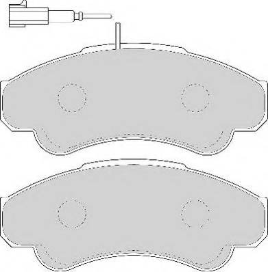 ABEX AVR109 - Brake Pad Set, disc brake www.autospares.lv