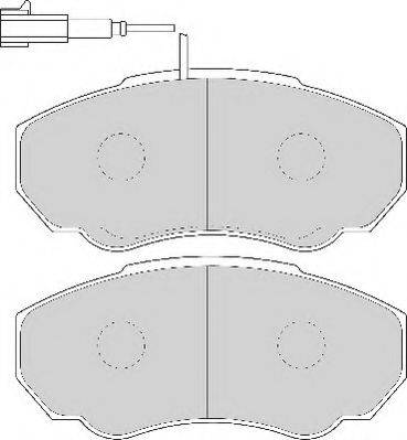 ABEX AVR108 - Тормозные колодки, дисковые, комплект www.autospares.lv