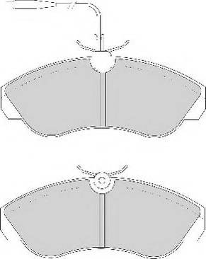 ABEX AVR112 - Brake Pad Set, disc brake www.autospares.lv