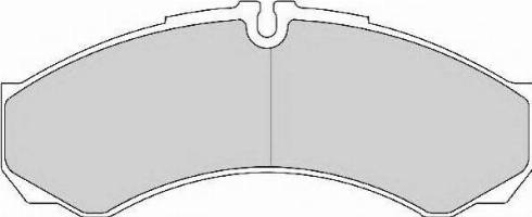 ABEX AVR136 - Brake Pad Set, disc brake www.autospares.lv