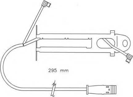 ABEX FAI150 - Indikators, Bremžu uzliku nodilums www.autospares.lv