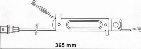 ABEX FAI175 - Indikators, Bremžu uzliku nodilums www.autospares.lv