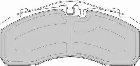 ABEX G6981PTS - Brake Pad Set, disc brake www.autospares.lv