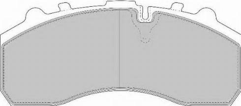 ABEX G6841FE - Brake Pad Set, disc brake www.autospares.lv