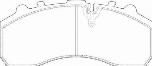 ABEX G6843DFE - Brake Pad Set, disc brake www.autospares.lv