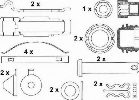 ABEX G6746FE - Bremžu uzliku kompl., Disku bremzes www.autospares.lv